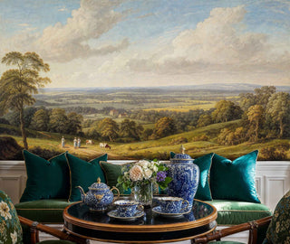 English Countryside Pastoral Wall Mural