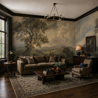 Classical Pastoral Landscape Wall Mural