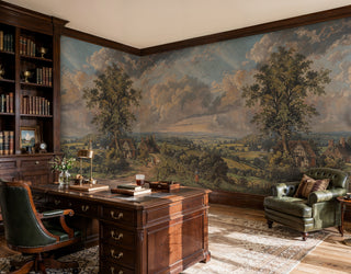 English Countryside Landscape Wall Mural