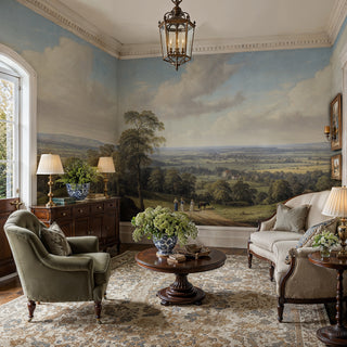 English Countryside Landscape Wall Mural