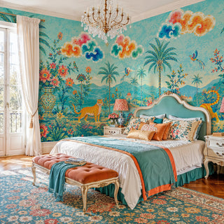 Jaipur Tiger Garden Scenic Wall Mural