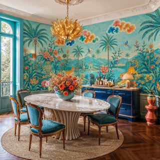 Jaipur Tiger Garden Scenic Wall Mural